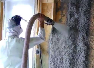 Spraying Cellulose